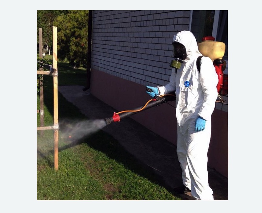 уничтожение клещей на участке травля клещей на участке в Полысаево